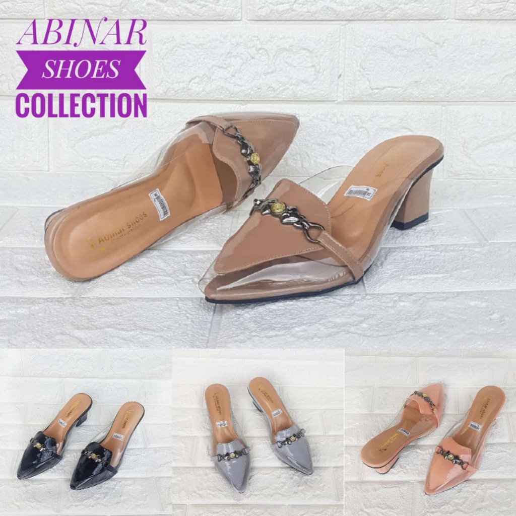 Sepatu Balet Wanita Hak Tebal 5cm | Sepatu Balet Wanita Stylish | Sepatu Balet Pesta | Sepatu Balet 