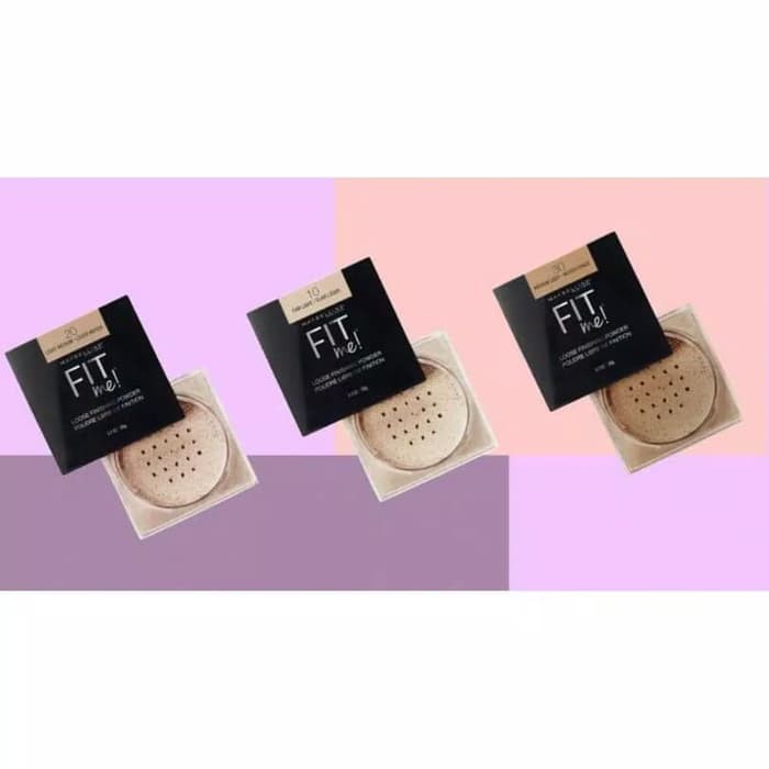 Bedak Tabur Maybelline Loose Powder Maybeline Fit Me Maybelin