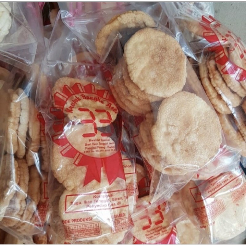 

Kemplang panggang bantet merk 33 kemplang panggang makanan khas Bangka