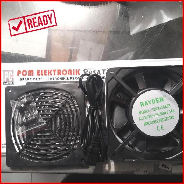 Fan Rayden Ac 220V 12Cm ( 120X120X38 ) Pcmel29 Juara