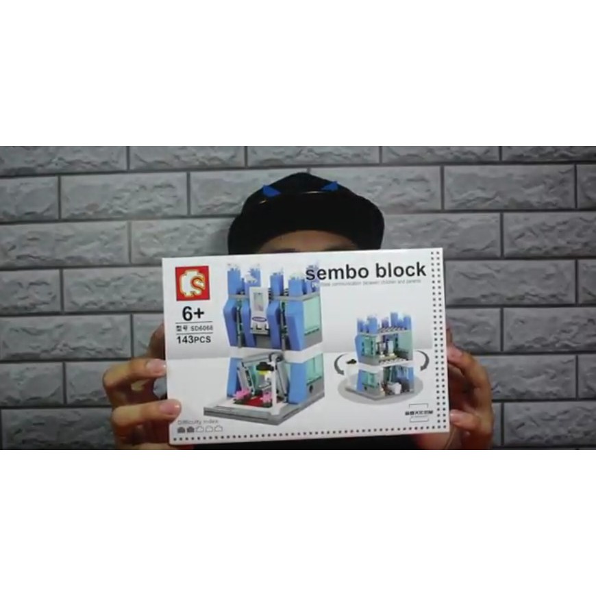 SEMBO BLOCK SD6068 SAASUMG isi 132 parts