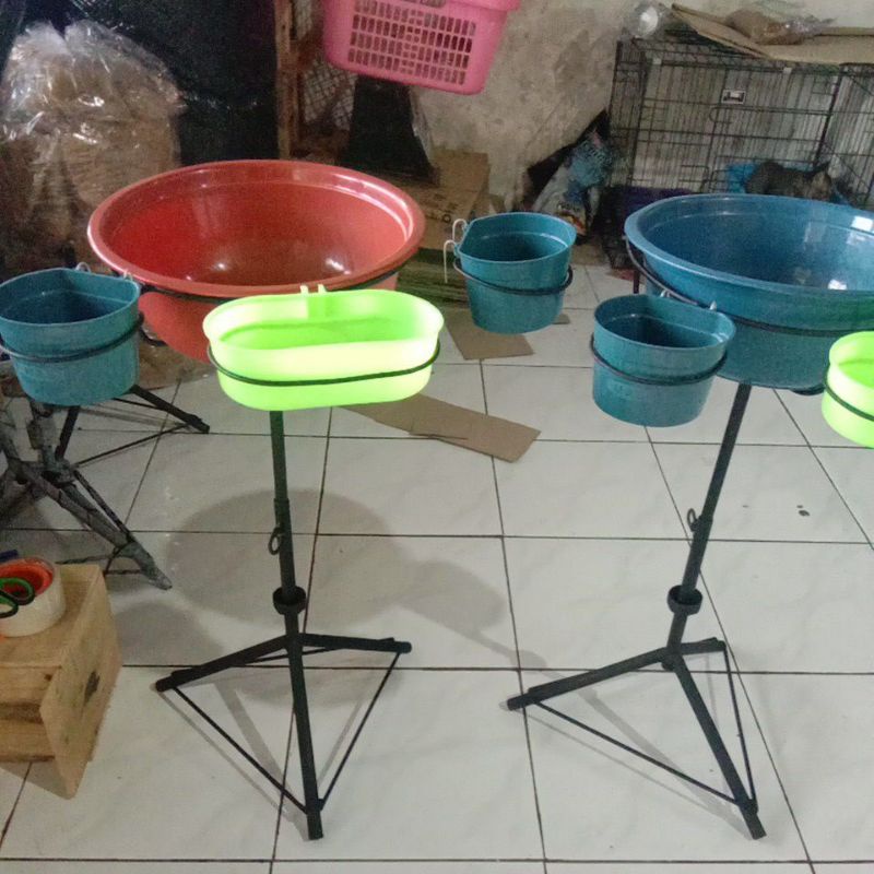 Tempat Pakan Burung Murai anti semut Tempat Pakan Koloni Murai Wadah pakan ternak murai