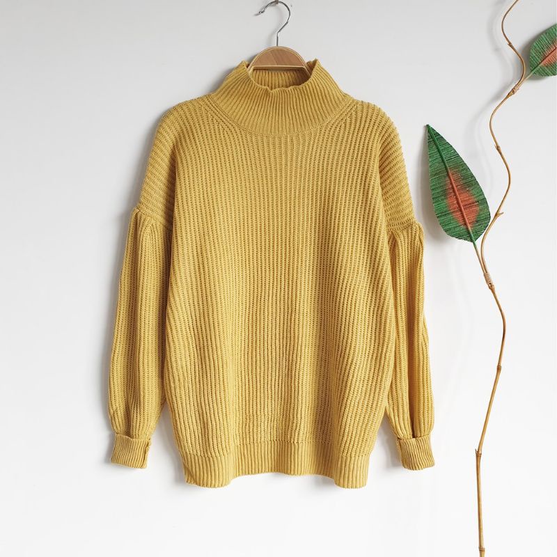 TURTLENECK KNIT ATASAN WANITA