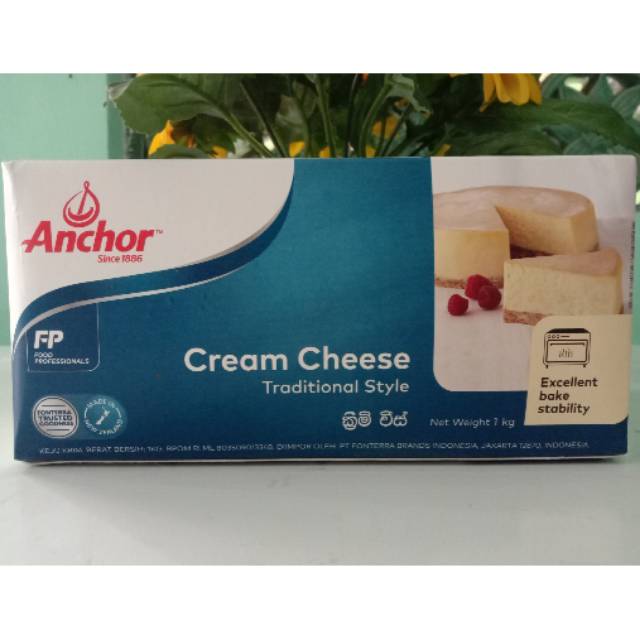 

Cream cheese anchor 1kg / anchor cream cheese 1kg