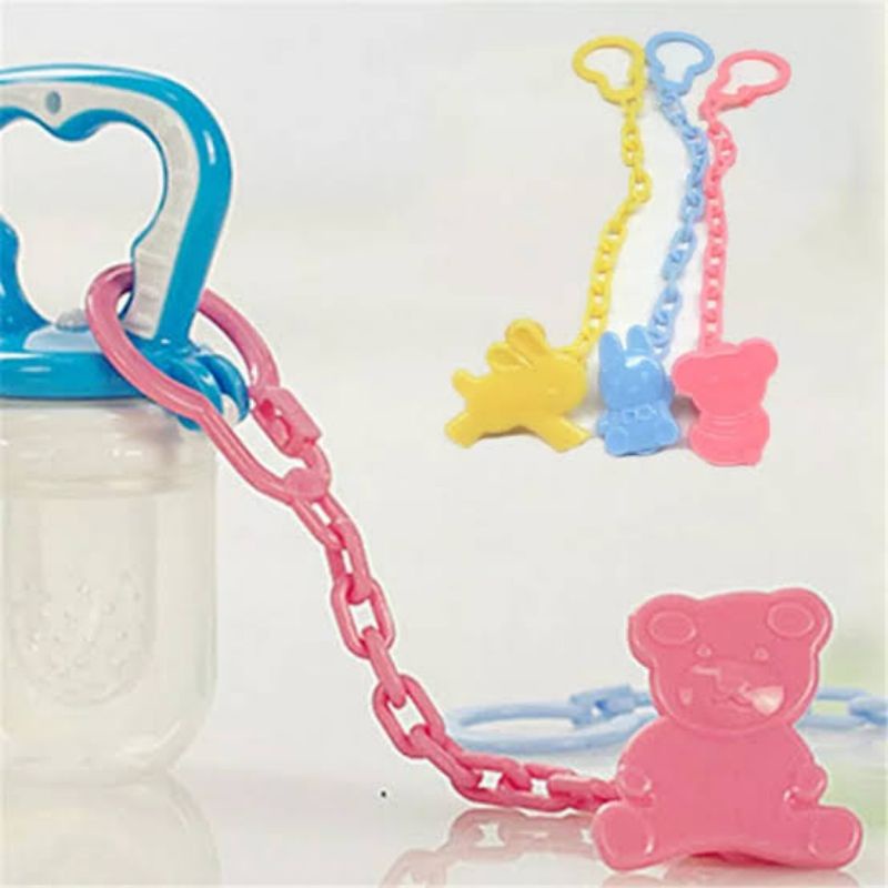 Tali Klip Gantungan Empeng klip rantai ronce teether dot Empeng Pacifier karakter disney Tali Gantungan Empeng Baby Klip Rantai Penjepit Dot KLIP RANTAI PENJEPIT DOT BAYI / RANTAI DOT BAYI