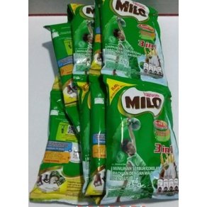 

SUSU MILO 3 IN 1 SACHET 35 GR HARGA 1 RENCENG //10 PCS