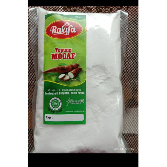 

400 grm TEPUNG ORGANIK MOCAF, TEPUNG MPASI MURAH !!!!!