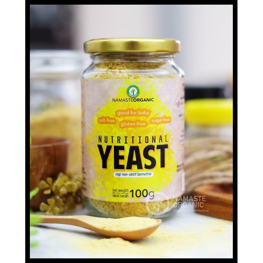 

HOT SALE PREMIUM NUTRITIONAL YEAST 100GR ( JAR ) terjamin
