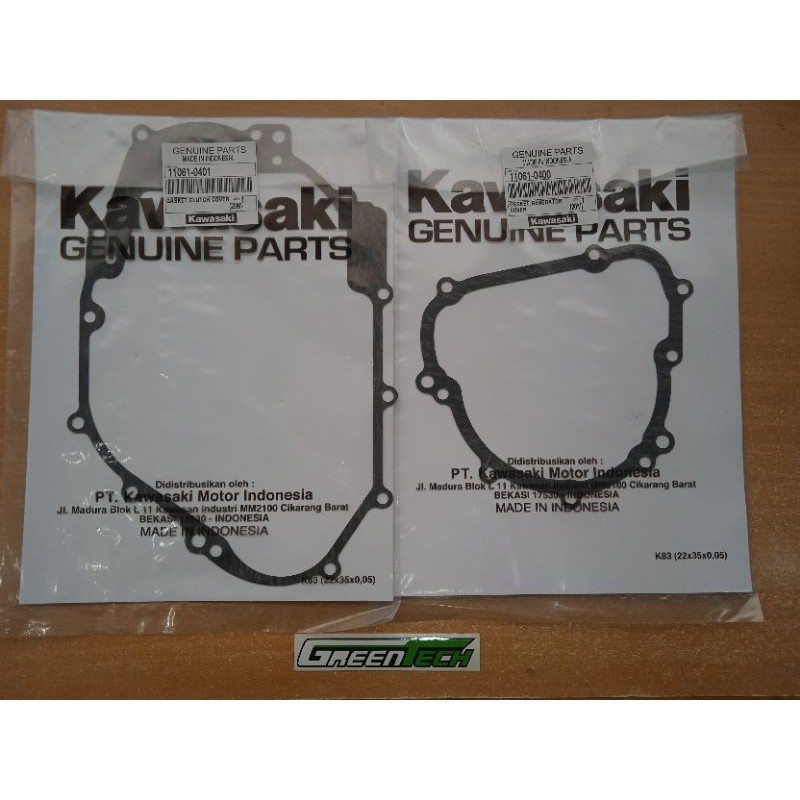 PAKING BAK MESIN KLX BF ( KANAN & KIRI)