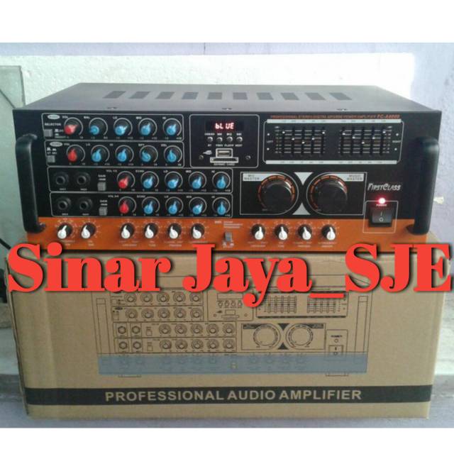 power amplifier FirstClass 4 Channel FC-A6000 400 watt bluetooth