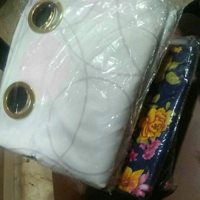 Gorden Tirai Homemade Smokring Motif White Flower