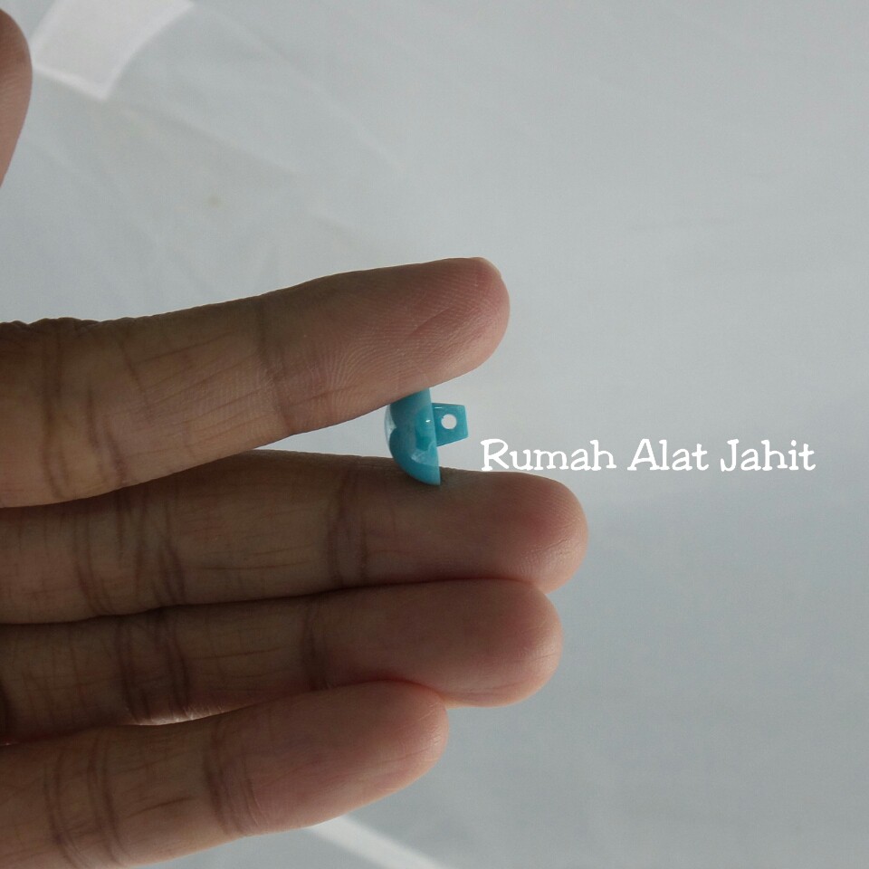 Kancing Akrilik Bulat Motif Bulan 12mm