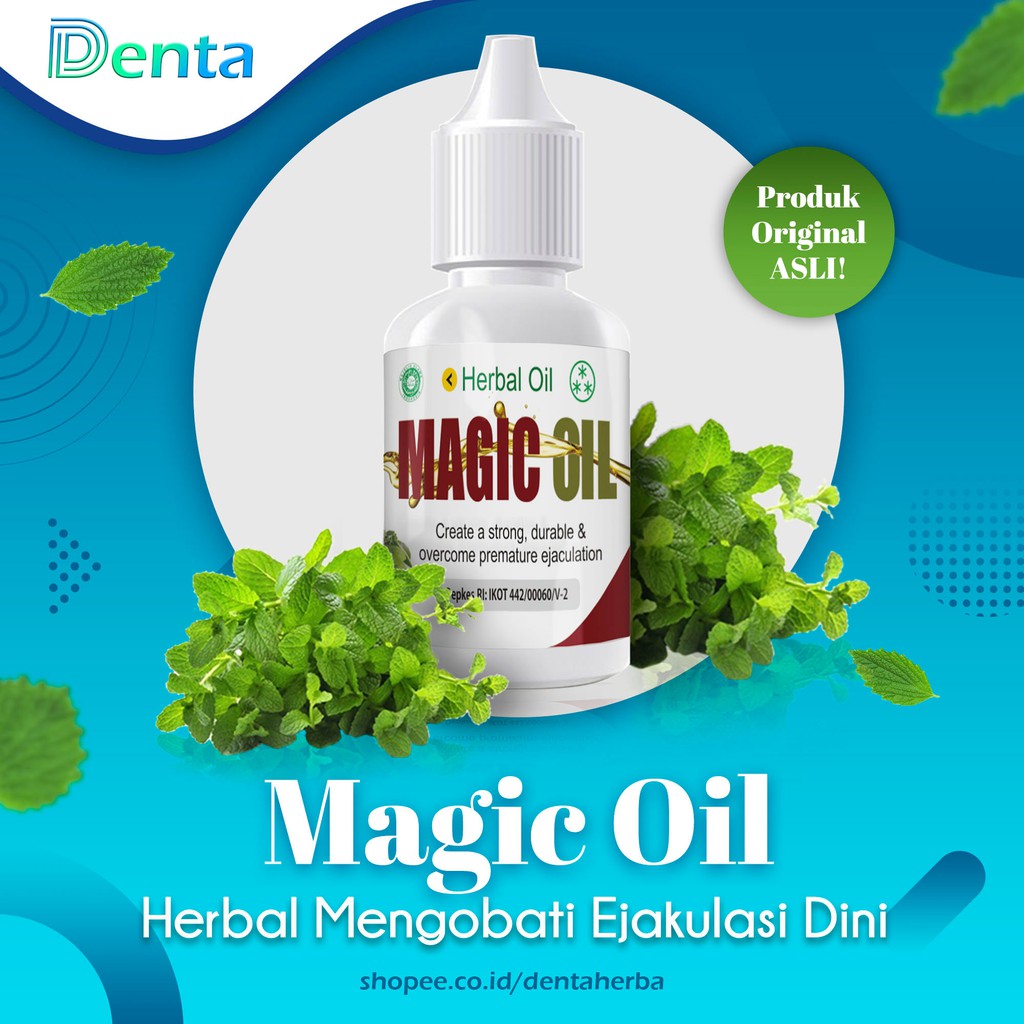 Magic Oil - Obat Herbal Biar Tegak Tahan,. Lama Pria Oles Aman Halal Herbal