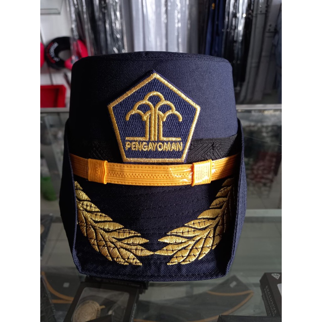 TOPI PET WANITA GOL 3D - ATRIBUT KEMENKUMHAM