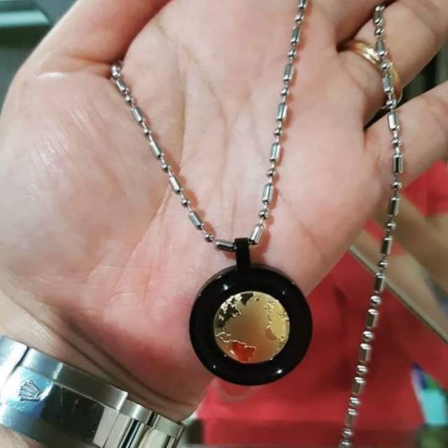 Kalung pendant lsm black Limited edition  life secret man mci 100% original