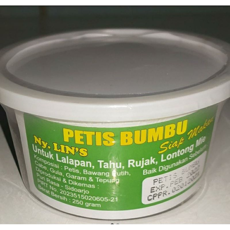 

Petis Bumbu Siap Saji