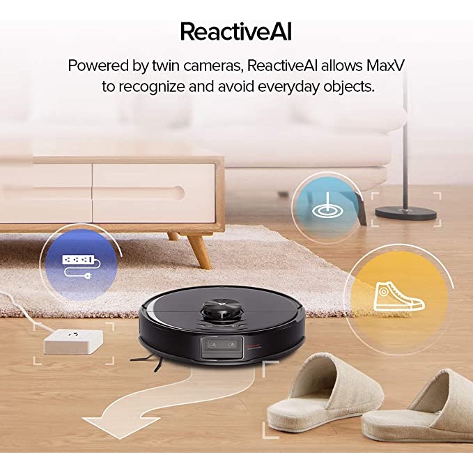 Roborock S6 MaxV Robot Vacuum Cleaner AI LiDAR 2500pa - S6 Max V