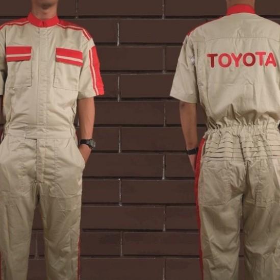 Pakaian Bengkel Seragam Wearpack Toyota/Mekanik