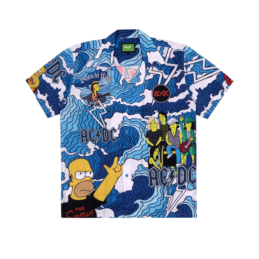 MF BAND SHIRT // SIMPSON X ACDC // REG