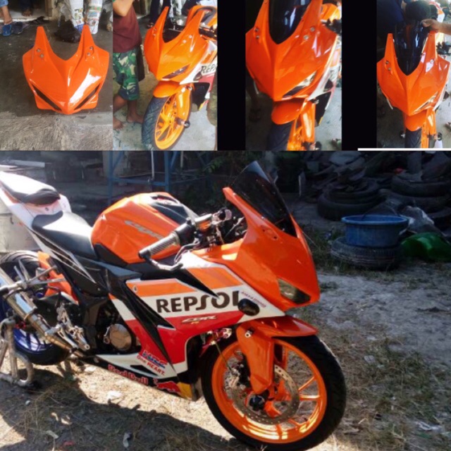 Kedok cbr k45g 150rr model cbr 250rr facelift batok cbr 150 facelift model cbr 250rr