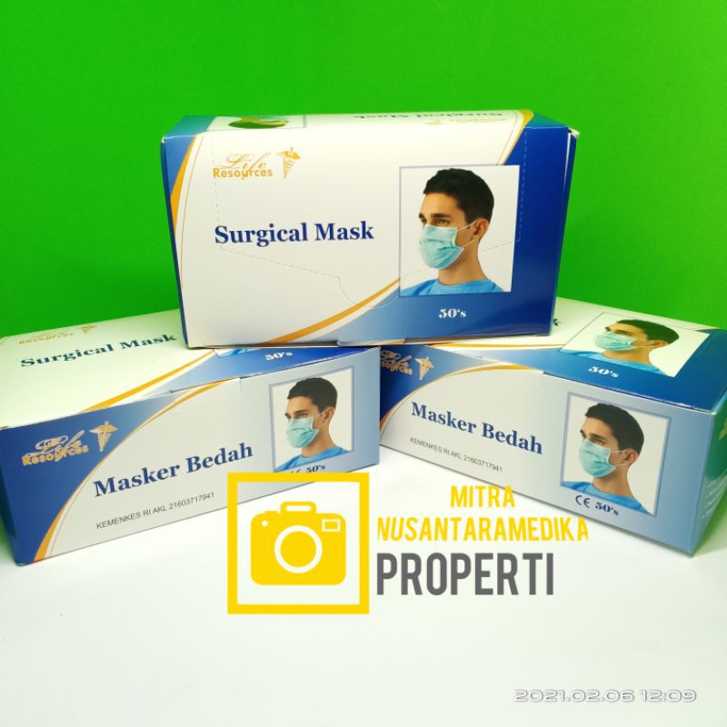 Masker Bedah Cantol Resouce