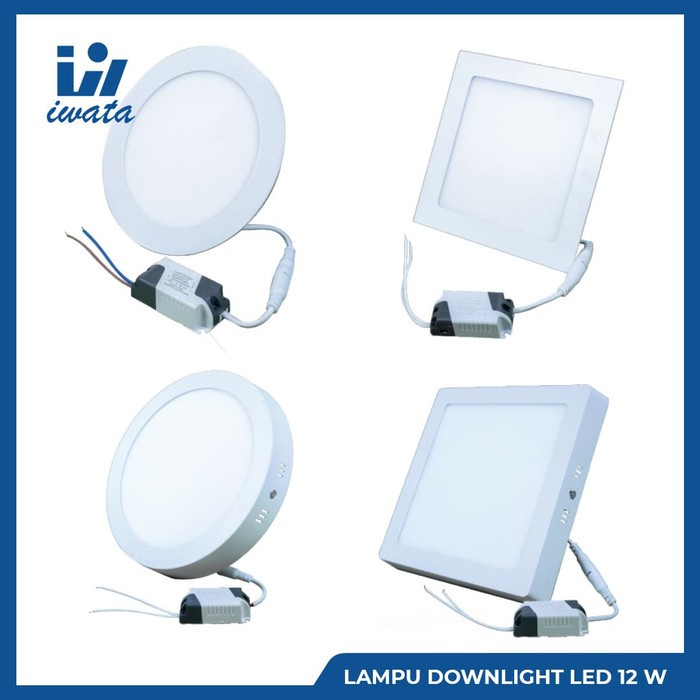 LAMPU DOWNLIGHT LED 12 W INBOW OUTBOW