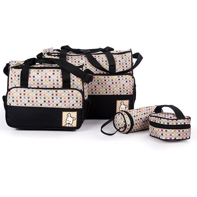 Diaper Baby Bag Tas Perlengkapan Bayi Travelling Bag 5 In 1