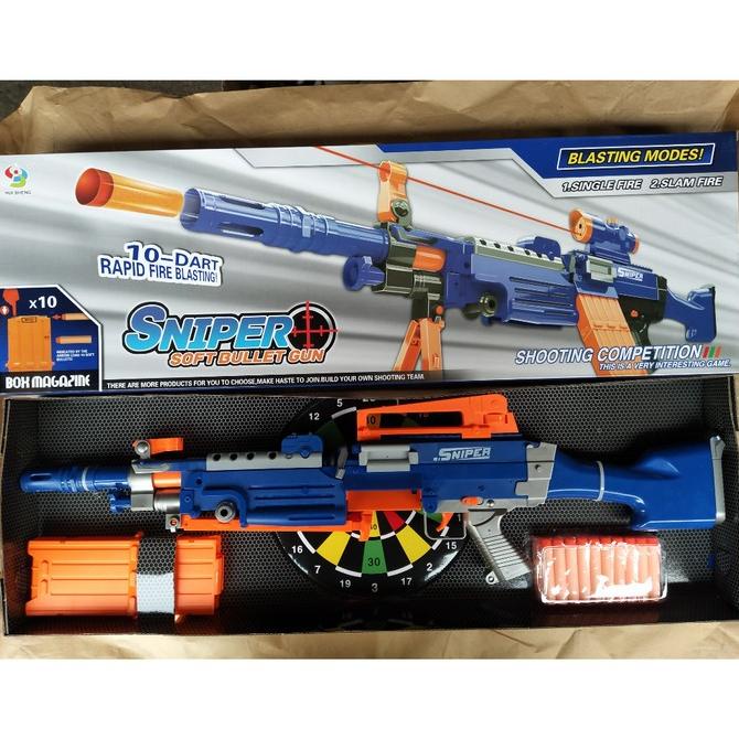 nerf sniper soft bullet gun