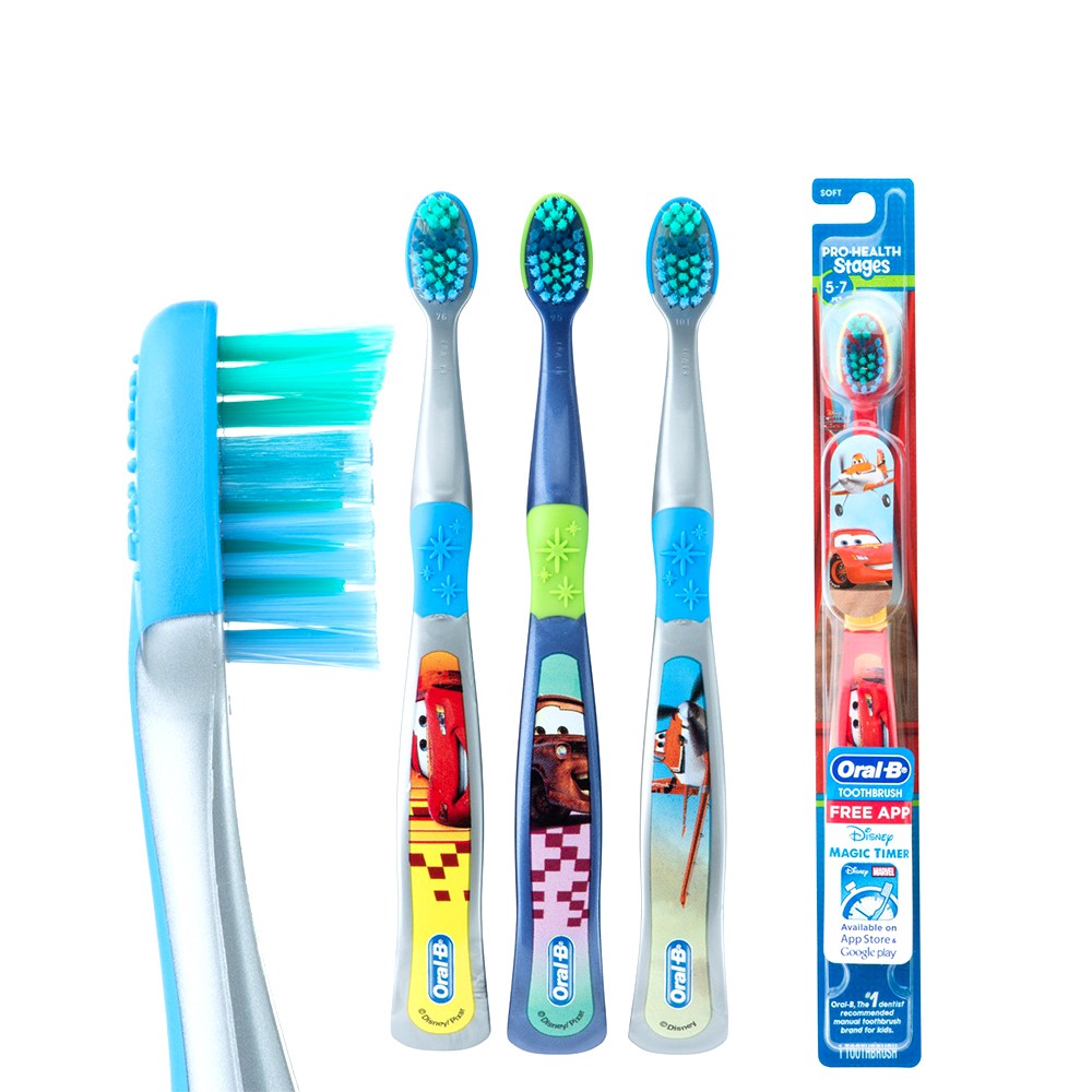 ORAL B Sikat Gigi Anak Stages 3 5 7 tahun CARS ORAL B Sikat Gigi Anak Stages 3 5 7 tahun CARS