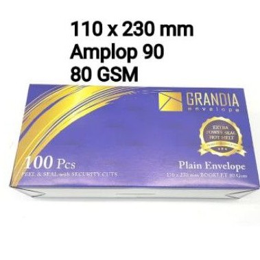

amplop polos 90 grandia