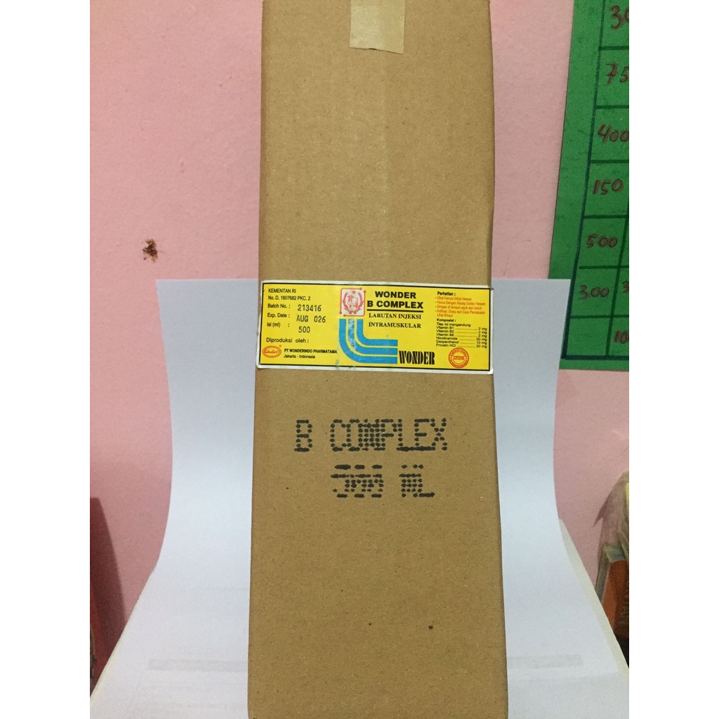 Jual B Complex Wonder 500 Ml | Shopee Indonesia