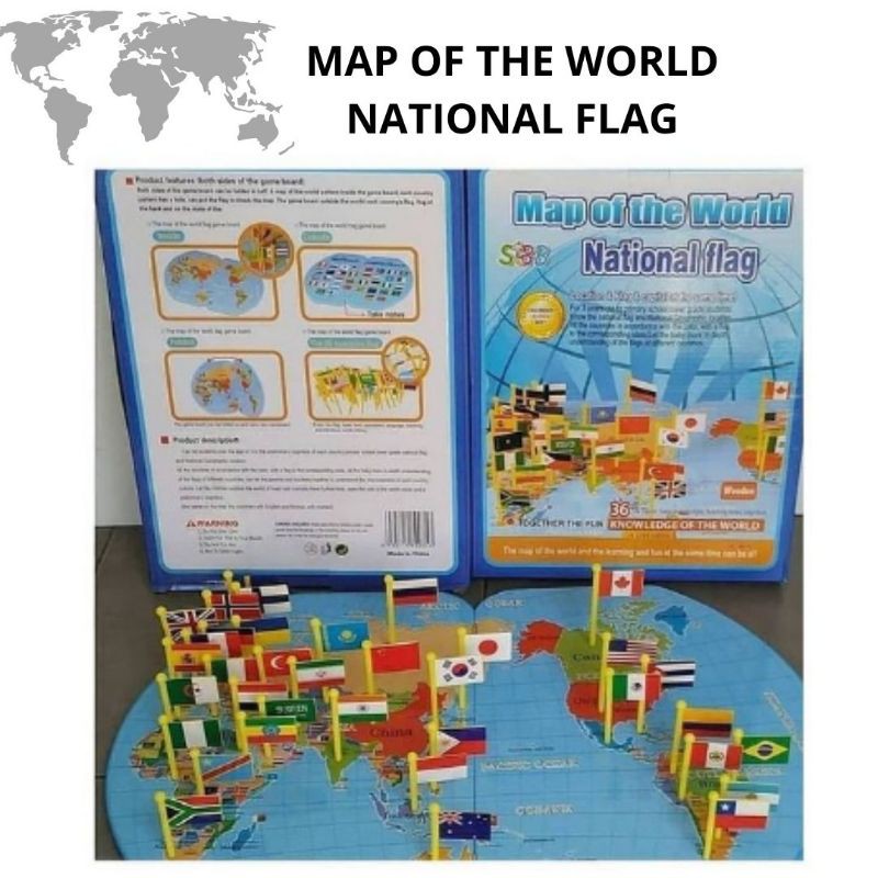 

MAP OF THE WORLD