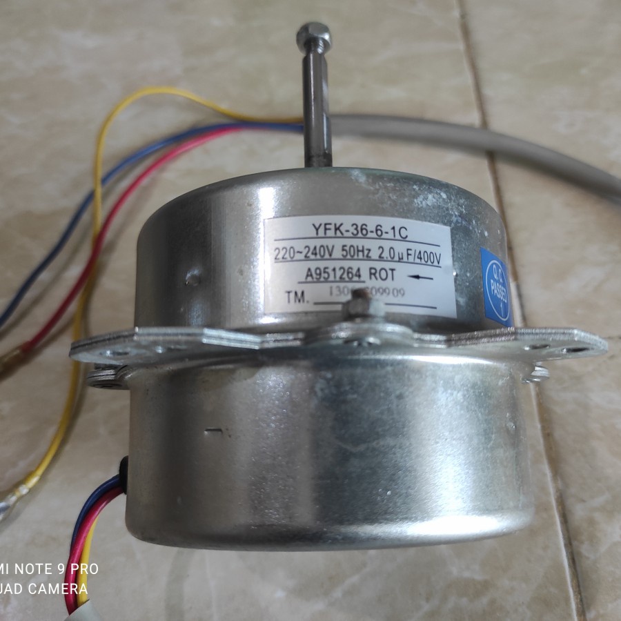 Jual motor fan outdoor panasonic 2 PK original copotan ex rusak