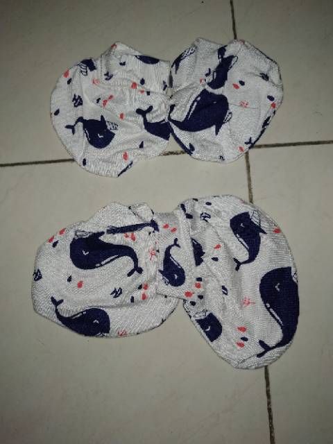 Sarung Tangan Kaki Dita/Sarung Tangan kaki bayi murah/ kaos tangan kaki bayi murah