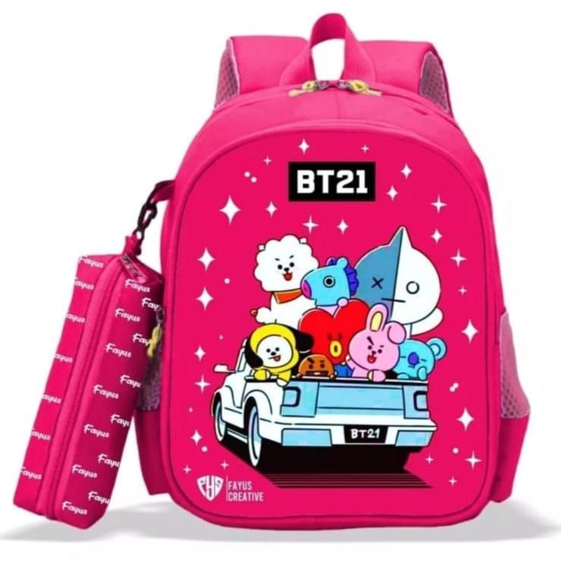 Tas Anak Perempuan Murah Punggung Backpack Cewek Lucu Terlaris Sd Tk P [Cod] Tas Wanita / Tas Batam