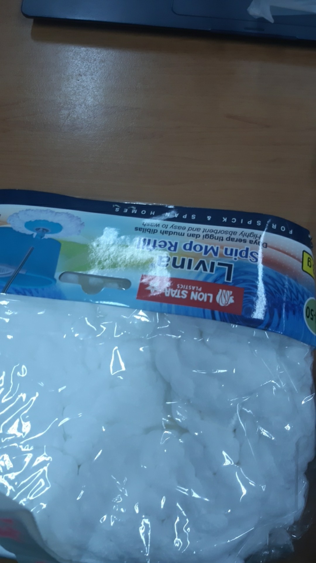 Lion Star Refill Livina Spin Mop Bm-50 / Kain Lap Pel Lionstar Bm-42 , Bm-45, Bm-46 Dan Bm-47