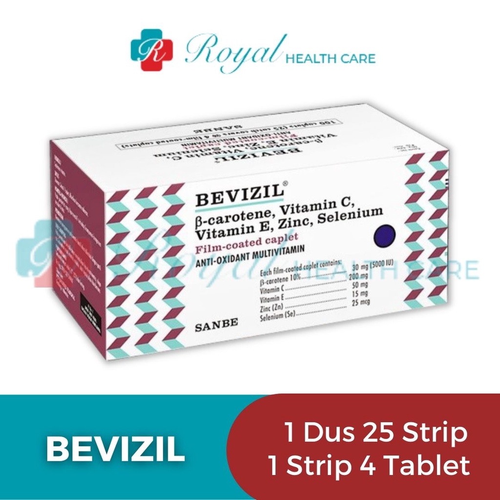 BEVIZIL BOX 100 TABLET Sebagai Suplemen Vitamin