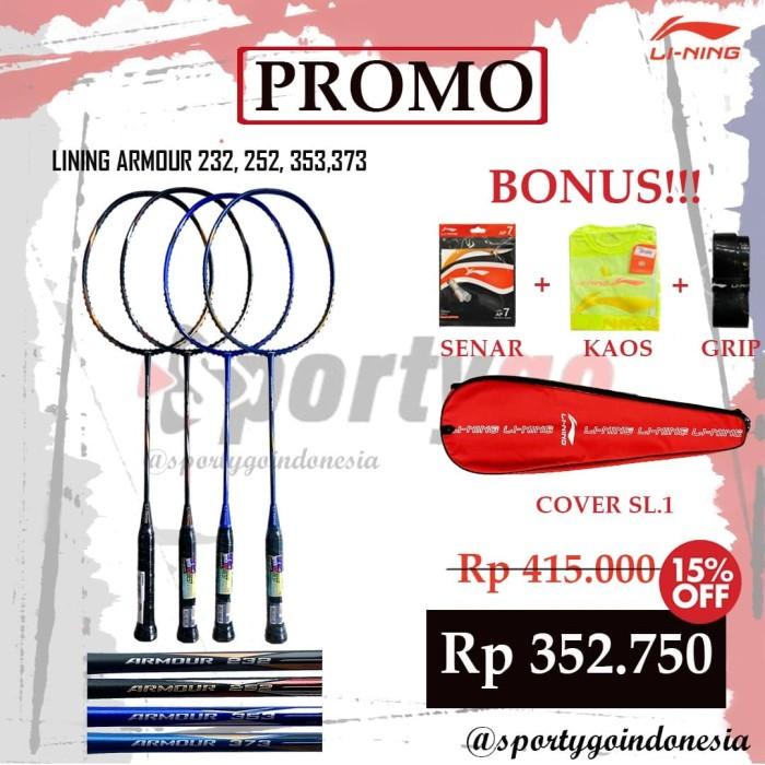 Raket | Promo Raket Lining Armour 232 252 353 373 Original