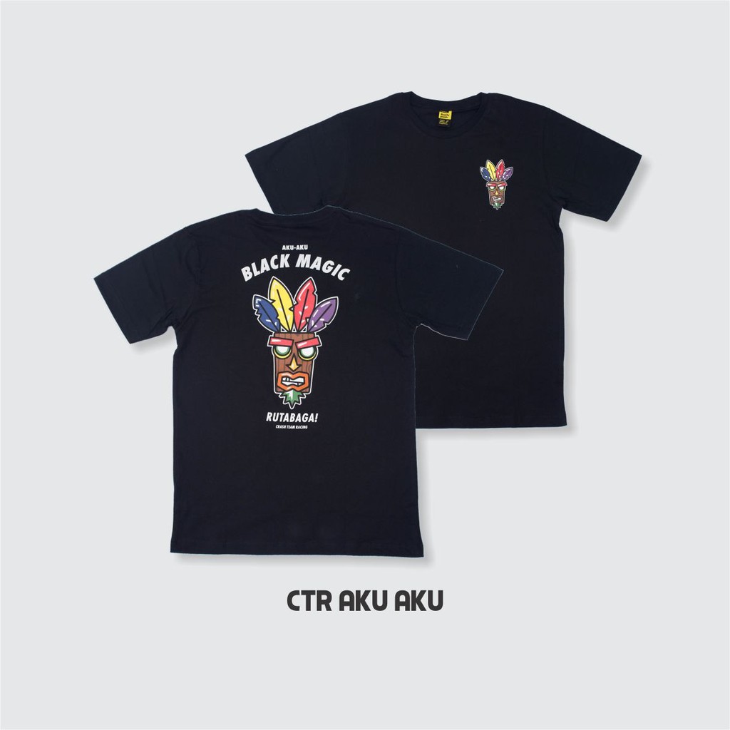 Kaos CTR Crash Bandicoot Aku Aku