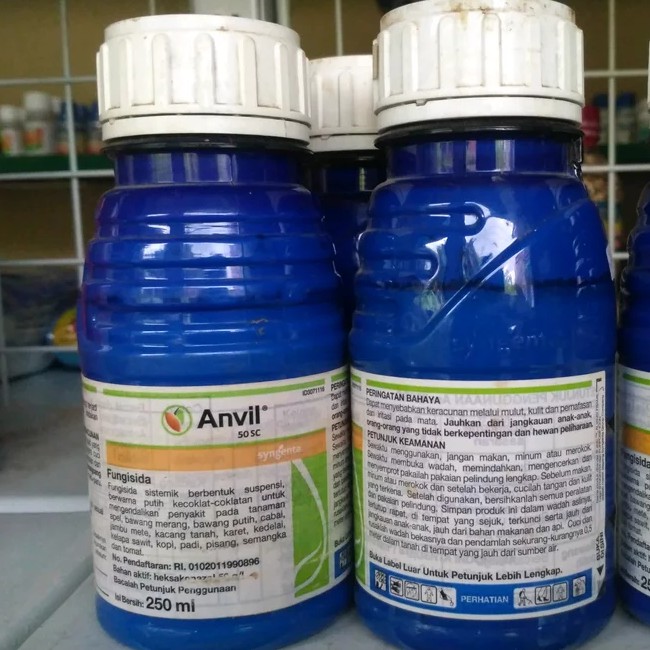 Anvil 50sc 250ml Fungisida Obat Pencegah Dan Pembasmi Jamur Tanaman Shopee Indonesia