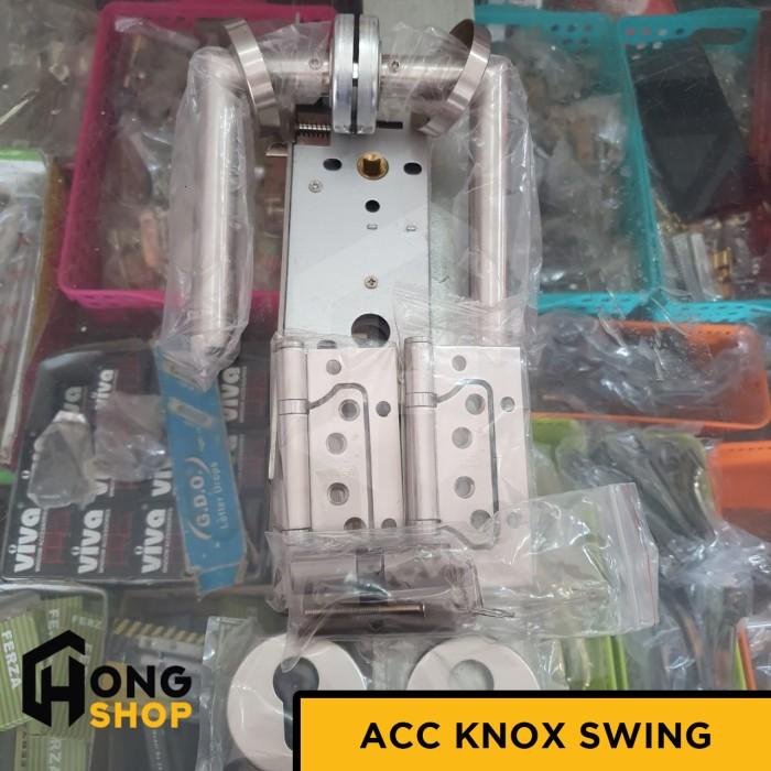 Pintu Kamar Tidur KNOX HPS Series 88,6x213,8 Kusen Aluminium SATU SET