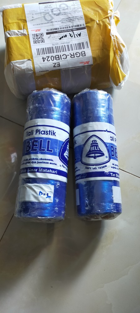 [√cod] Tali Plastik Bell 0,6 Mm Penguat Salaran / Ajir Tahan Sinar Matahari Ekonomis Tali Termurah
