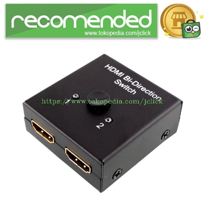 Jual Jual HDMI Bi Directional 2x1 Switch Or 1x2 Splitter Selector 2 ...