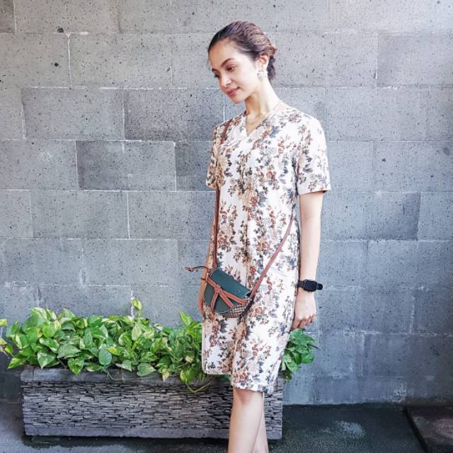 Bianca Midi Linen Dress