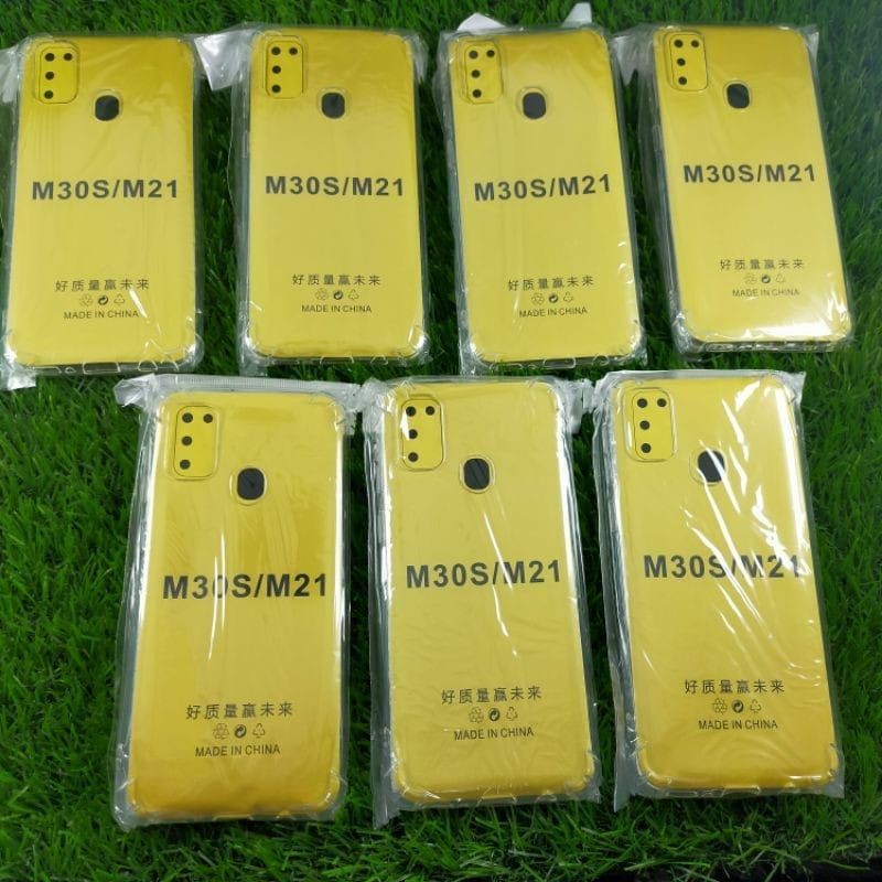 Anti Crack Samsung M30S Case AntiCrack Silikon Bening Samsung M30S