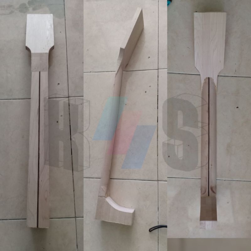 Neck Bass/Bahan Neck Bass Akustik Mapel