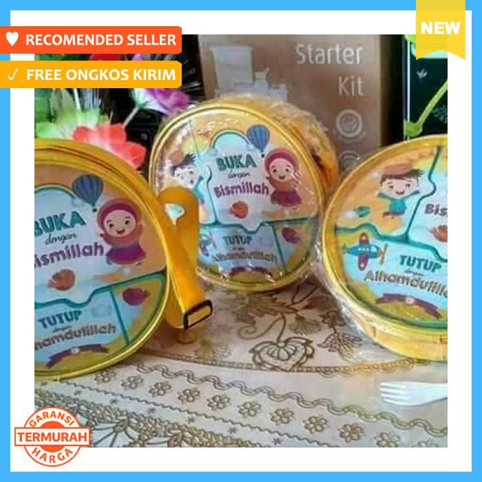 Tas Tempat Makan Dan Minum Puzzle Aku Anak Saleh - Bekal - Tas Bekal