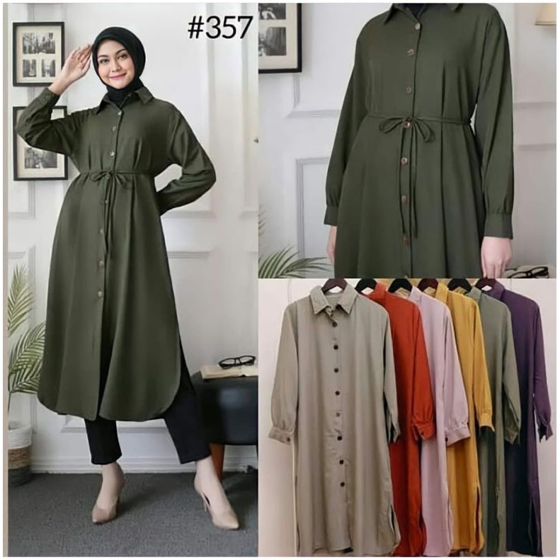 ATASAN WANITA TUNIK WANITA MUSLIMAH KEKINIAN TERBARU 2021