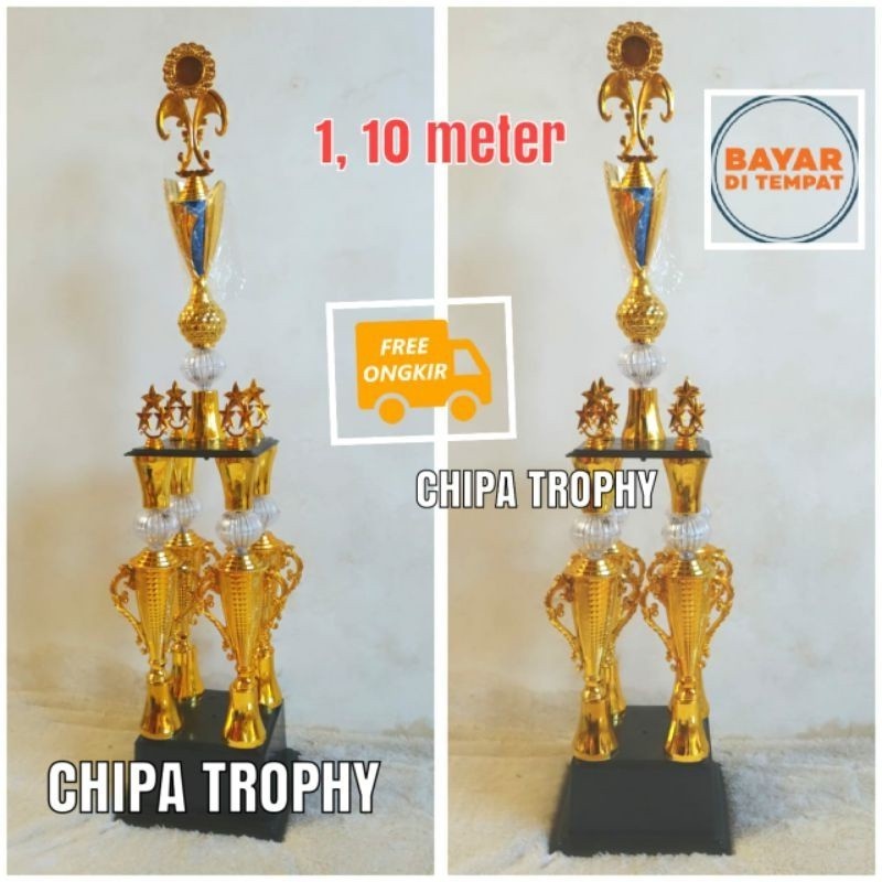 piala kaki 4 cup polos / 1,1 meter