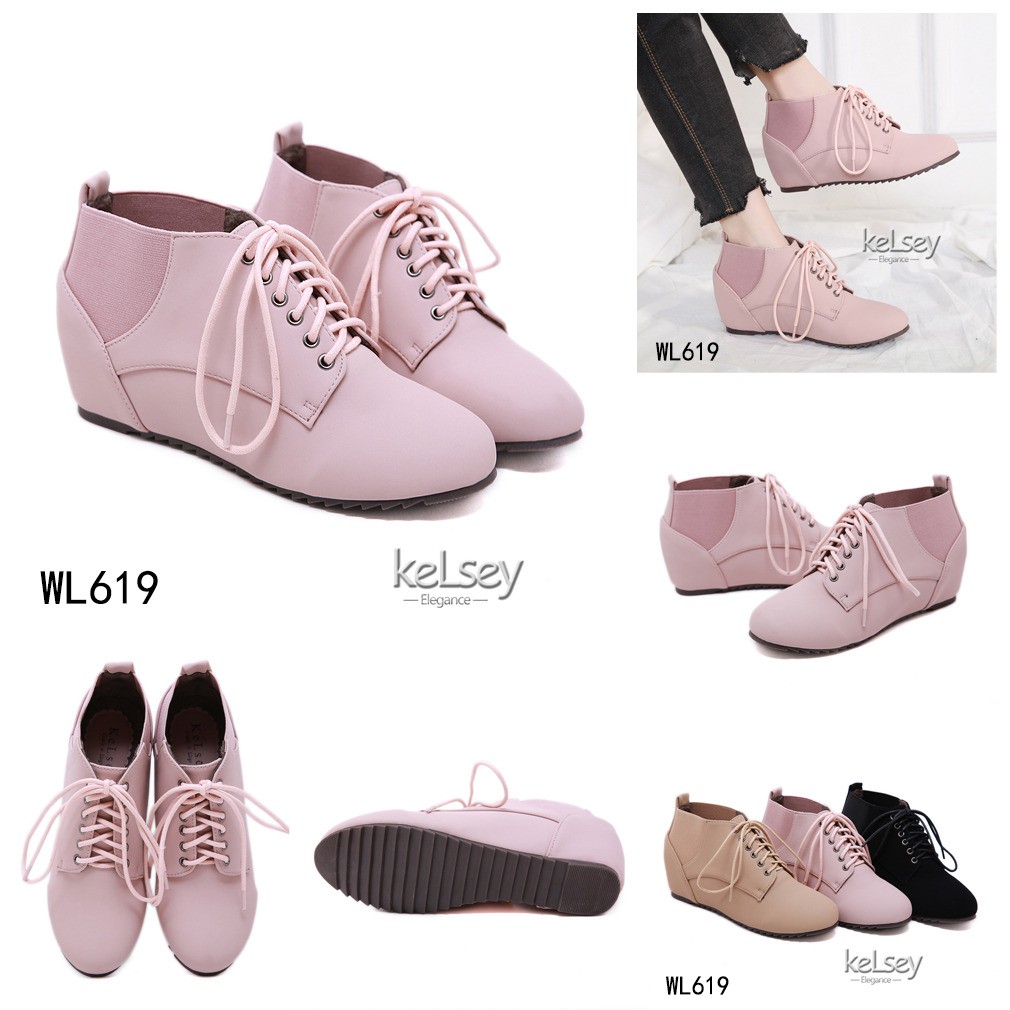 SEPATU WANITA-SEPATU IMPORT- KELSEY DOROTHY BOOTS WL619